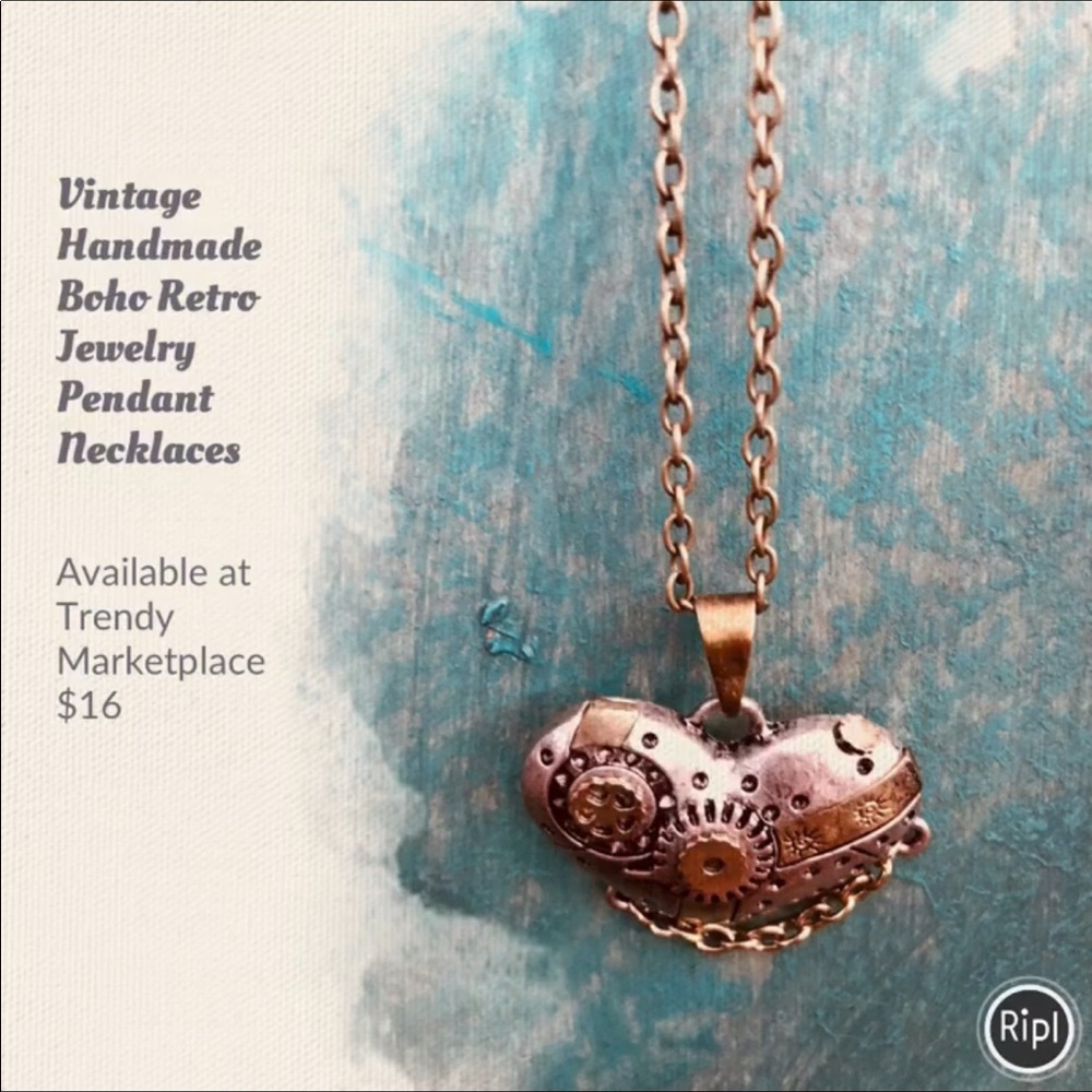 Vintage Fashion Retro Boho Pendant Necklace Gift